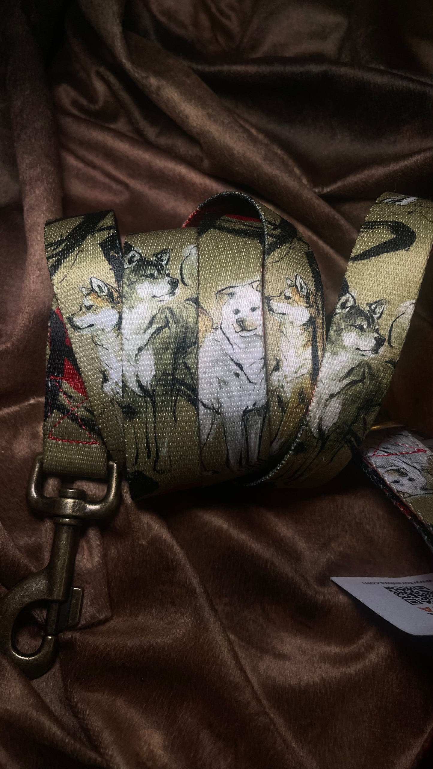 Akita no Kokoro 150cm long regular lead 2.5cm wide