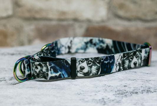 Brindle Wave Collar 2.5cm