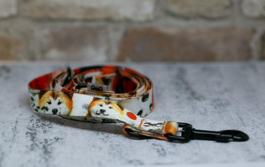 Red Akita Adjustable Lead